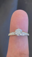 
              14K YELLOW GOLD 1.39 CARAT CERTIFIED LAB GROWN DIAMONDS ENGAGEMENT WEDDING RING
            