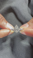 
              14K WHITE GOLD 1.93 CARAT CERTIFIED LAB GROWN DIAMONDS ENGAGEMENT WEDDING RING
            