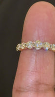 
              14K YELLOW GOLD 1.43 CARAT CERTIFIED LAB GROWN DIAMONDS RING BAND
            