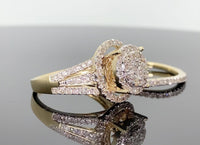 
              10K YELLOW GOLD 1.50 CARAT WOMENS REAL DIAMOND ENGAGEMENT RING WEDDING BAND SET
            