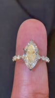 
              14K YELLOW GOLD 4.60 CARAT CERTIFIED LAB GROWN DIAMONDS ENGAGEMENT WEDDING RING
            