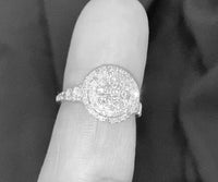 
              10K WHITE GOLD 1.25 CARAT WOMEN REAL DIAMOND ENGAGEMENT RING WEDDING RING BRIDAL
            