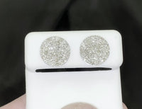 
              10K WHITE GOLD 1.50 CARAT 11 MM 100% GENUINE DIAMONDS MENS/WOMENS EARRING STUDS
            