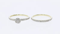 
              10K YELLOW GOLD .70 CARAT WOMENS DIAMOND ENGAGEMENT RING WEDDING BAND BRIDAL SET
            