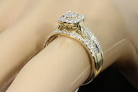 
              10K YELLOW GOLD 1.10 CARAT WOMEN PRINCESS DIAMOND ENGAGEMENT RING WEDDING BRIDAL
            