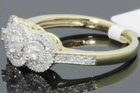 
              10K YELLOW GOLD .60 CARAT WOMENS REAL DIAMOND BRIDAL WEDDING ENGAGEMENT RING
            