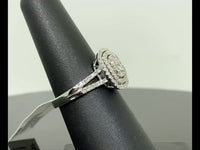 
              10K WHITE GOLD 1.25 CARAT WOMENS REAL DIAMOND BRIDAL WEDDING ENGAGEMENT RING
            