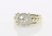 
              10K YELLOW GOLD 1.35 CARAT REAL DIAMOND ENGAGEMENT RING WEDDING RING BRIDAL
            