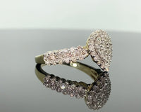 
              10K YELLOW GOLD 1.15 CARAT WOMEN REAL DIAMOND ENGAGEMENT RING WEDDING RING BRIDAL
            