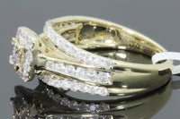 
              10K YELLOW GOLD 1.10 CARAT WOMEN PRINCESS DIAMOND ENGAGEMENT RING WEDDING BRIDAL
            
