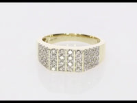 
              10K YELLOW GOLD .80 CARAT REAL DIAMOND ENGAGEMENT RING WEDDING RING BRIDAL BAND
            