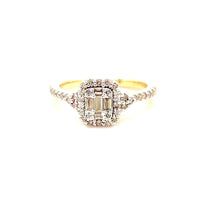 
              10K YELLOW GOLD .50 CARAT WOMENS REAL DIAMOND ENGAGEMENT WEDDING RING
            