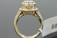 
              10K YELLOW GOLD 1.50 CARAT WOMENS REAL DIAMOND ENGAGEMENT RING WEDDING BAND SET
            