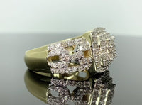 
              10K SOLID YELLOW GOLD 1.75 CARAT REAL DIAMOND ENGAGEMENT RING WEDDING PINKY BAND
            