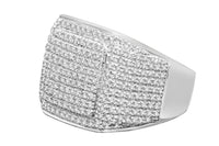 
              1.50 CARAT GENUINE DIAMONDS MENS STERLING SILVER ENGAGEMENT DIAMOND RING PINKY
            