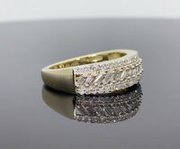 
              10K YELLOW GOLD .75 CARAT WOMEN REAL DIAMOND ENGAGEMENT WEDDING BRIDAL RING BAND
            