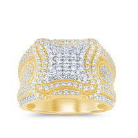 
              10K SOLID YELLOW GOLD 2.50 CARAT REAL DIAMOND ENGAGEMENT RING WEDDING PINKY BAND
            