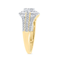 
              10K YELLOW GOLD 1.50 CARAT WOMEN REAL DIAMOND ENGAGEMENT RING WEDDING RING BRIDAL
            