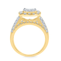 
              10K YELLOW GOLD 2.25 CARAT WOMEN REAL DIAMOND ENGAGEMENT RING WEDDING RING BRIDAL
            