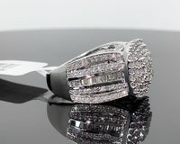 
              10K WHITE GOLD 2.50 CARAT WOMEN REAL DIAMOND ENGAGEMENT RING WEDDING RING BRIDAL
            