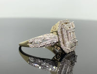 
              10K YELLOW GOLD 1.15 CARAT WOMEN REAL DIAMOND ENGAGEMENT RING WEDDING RING BRIDAL
            