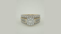 
              10K YELLOW GOLD 1.75 CARAT WOMEN REAL DIAMOND ENGAGEMENT RING WEDDING RING BRIDAL
            