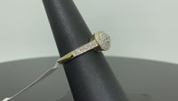 
              10K SOLID YELLOW GOLD .55 CARAT REAL DIAMOND WOMEN BRIDAL WEDDING ENGAGEMENT RING
            