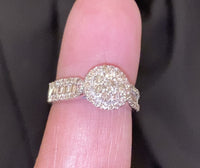 
              10K WHITE GOLD 1.25 CARAT WOMEN REAL DIAMOND ENGAGEMENT RING WEDDING RING BRIDAL
            