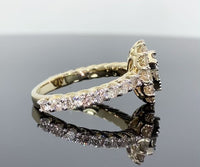 
              10K YELLOW GOLD 1.75 CARAT WOMEN REAL DIAMOND ENGAGEMENT RING WEDDING RING BRIDAL
            