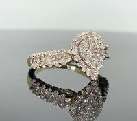 
              10K YELLOW GOLD 1.15 CARAT WOMEN REAL DIAMOND ENGAGEMENT RING WEDDING RING BRIDAL
            