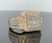 
              10K SOLID YELLOW GOLD 1.75  CARAT REAL DIAMOND ENGAGEMENT RING WEDDING PINKY BAND
            