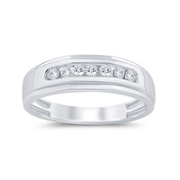 
              10K SOLID WHITE GOLD .30 CARAT REAL DIAMOND ENGAGEMENT RING WEDDING PINKY BAND
            
