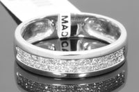 
              10K WHITE GOLD 1 CARAT MEN WOMEN DIAMOND TRIO ENGAGEMENT WEDDING RING BAND SET
            